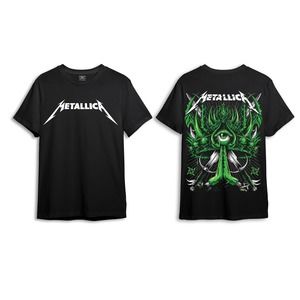 Metallica Band Unisex T-shirt, Back To School , Design, T-shirt 2 Sided